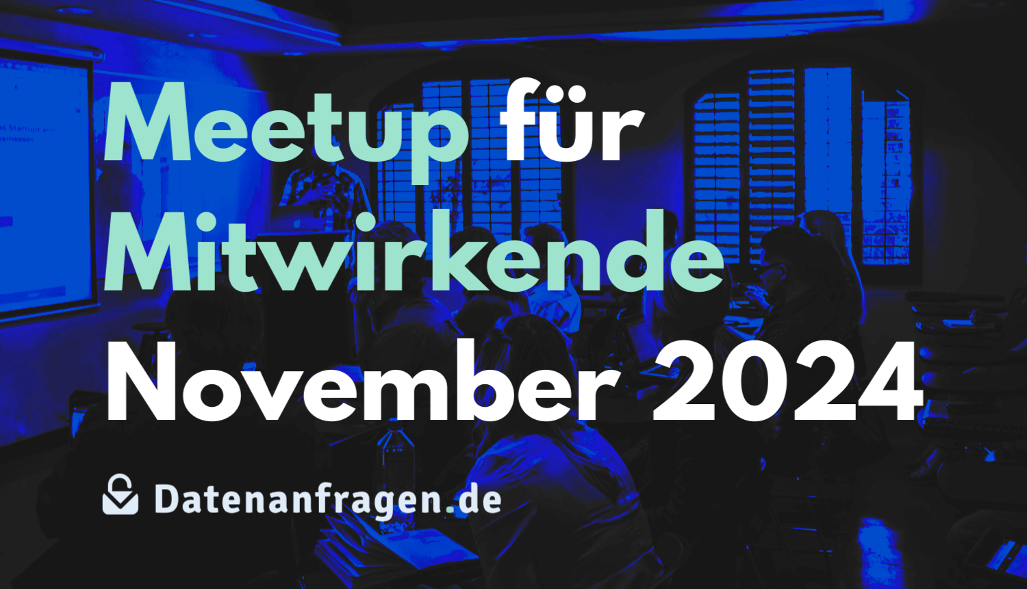 Meetup für Mitwirkende November 2024